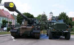 Fotorelacja z przyjazdu sprzętu wojskowego i próby promocji podoficerskiej – ”Nowoczesne wojsko bezpieczna Ojczyzna”