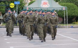 Fotorelacja z przyjazdu sprzętu wojskowego i próby promocji podoficerskiej – ”Nowoczesne wojsko bezpieczna Ojczyzna”