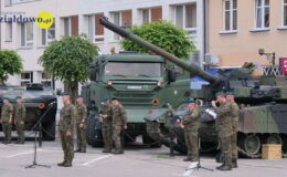 Fotorelacja z przyjazdu sprzętu wojskowego i próby promocji podoficerskiej – ”Nowoczesne wojsko bezpieczna Ojczyzna”