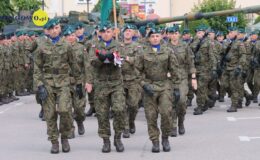 Fotorelacja z przyjazdu sprzętu wojskowego i próby promocji podoficerskiej – ”Nowoczesne wojsko bezpieczna Ojczyzna”