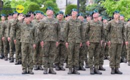 Fotorelacja z przyjazdu sprzętu wojskowego i próby promocji podoficerskiej – ”Nowoczesne wojsko bezpieczna Ojczyzna”
