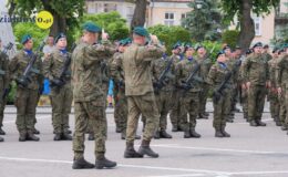Fotorelacja z przyjazdu sprzętu wojskowego i próby promocji podoficerskiej – ”Nowoczesne wojsko bezpieczna Ojczyzna”