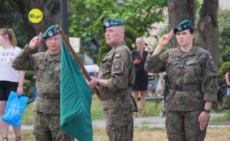 Fotorelacja z przyjazdu sprzętu wojskowego i próby promocji podoficerskiej – ”Nowoczesne wojsko bezpieczna Ojczyzna”