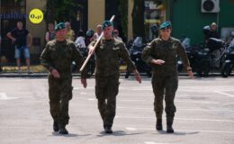 Fotorelacja z przyjazdu sprzętu wojskowego i próby promocji podoficerskiej – ”Nowoczesne wojsko bezpieczna Ojczyzna”