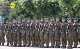 Fotorelacja z przyjazdu sprzętu wojskowego i próby promocji podoficerskiej – ”Nowoczesne wojsko bezpieczna Ojczyzna”