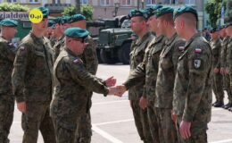 Fotorelacja z przyjazdu sprzętu wojskowego i próby promocji podoficerskiej – ”Nowoczesne wojsko bezpieczna Ojczyzna”