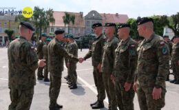 Fotorelacja z przyjazdu sprzętu wojskowego i próby promocji podoficerskiej – ”Nowoczesne wojsko bezpieczna Ojczyzna”