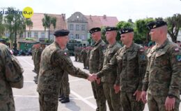 Fotorelacja z przyjazdu sprzętu wojskowego i próby promocji podoficerskiej – ”Nowoczesne wojsko bezpieczna Ojczyzna”