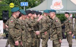 Fotorelacja z przyjazdu sprzętu wojskowego i próby promocji podoficerskiej – ”Nowoczesne wojsko bezpieczna Ojczyzna”