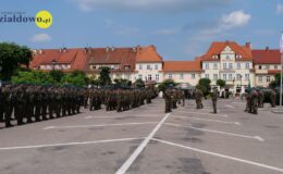Fotorelacja z przyjazdu sprzętu wojskowego i próby promocji podoficerskiej – ”Nowoczesne wojsko bezpieczna Ojczyzna”