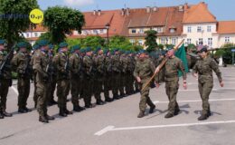 Fotorelacja z przyjazdu sprzętu wojskowego i próby promocji podoficerskiej – ”Nowoczesne wojsko bezpieczna Ojczyzna”