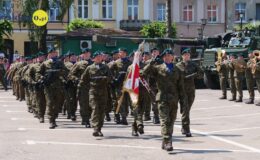 Promocja podoficerska 16. Dywizji Zmechanizowanej w Olsztynie
