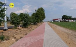 Budowa drogi do dzielnicy przemysłowej w Działdowie