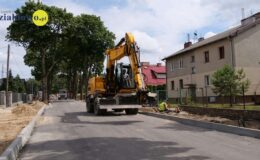Ulica Północna w przebudowie