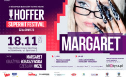 plakat informujący o festiwalu Hoffer Superhit Festival 2023