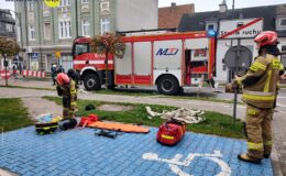Pożar „na niby” w Miejskim Domu Kultury