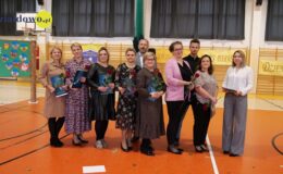 Pasowania na pierwszaka i Dzień Nauczyciela w SP nr 1