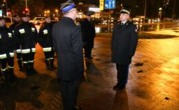 Osłonięto tablicę upamiętniającą tragicznie zmarłego na służbie druha