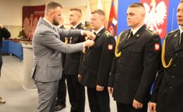 Wyjątkowa, złota odznaka dla st. bryg. Leszka Góralskiego