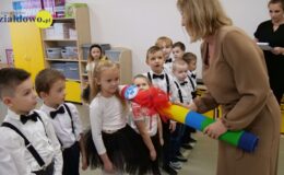 Pasowanie na przedszkolaka w Przedszkolu nr 4 w Działdowie