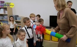 Pasowanie na przedszkolaka w Przedszkolu nr 4 w Działdowie