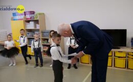 Pasowanie na przedszkolaka w Przedszkolu nr 4 w Działdowie