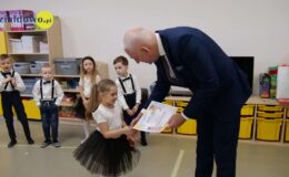 Pasowanie na przedszkolaka w Przedszkolu nr 4 w Działdowie