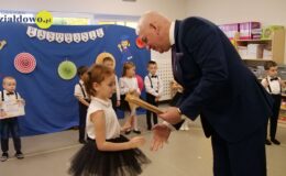Pasowanie na przedszkolaka w Przedszkolu nr 4 w Działdowie