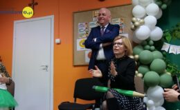Pasowanie na przedszkolaka w Przedszkolu nr 5 w Działdowie – grupa Dinusie