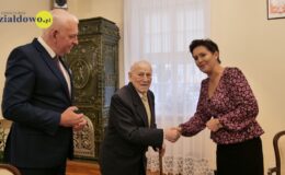 Serdeczne życzenia dla Pana Alfonsa Fałkowskiego, który skończył 100 lat