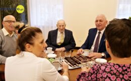 Serdeczne życzenia dla Pana Alfonsa Fałkowskiego, który skończył 100 lat