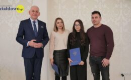 Stypendia burmistrza Działdowa Grzegorza Mrowińskiego wręczone