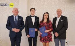 Stypendia burmistrza Działdowa Grzegorza Mrowińskiego wręczone