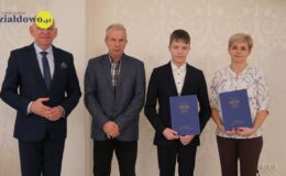 Stypendia burmistrza Działdowa Grzegorza Mrowińskiego wręczone