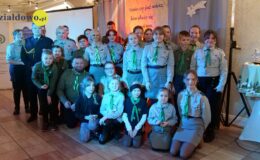 Wigilia działdowskich harcerzy