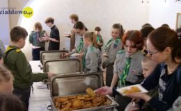 Wigilia działdowskich harcerzy