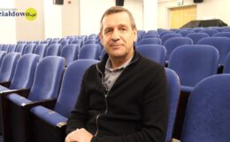 Sławomir Rutkowski, dyrektor MDK w sali widowiskowo-kinowej