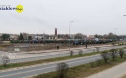 Rolnicy na ulicach Działdowa – ponad 200 ciągników