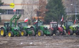 Rolnicy na ulicach Działdowa – ponad 200 ciągników