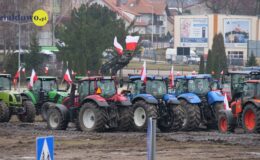 Rolnicy na ulicach Działdowa – ponad 200 ciągników
