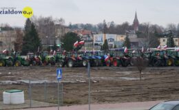 Rolnicy na ulicach Działdowa – ponad 200 ciągników