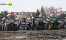 Rolnicy na ulicach Działdowa – ponad 200 ciągników