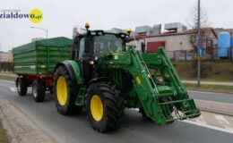 Rolnicy na ulicach Działdowa – ponad 200 ciągników
