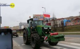 Rolnicy na ulicach Działdowa – ponad 200 ciągników