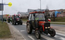 Rolnicy na ulicach Działdowa – ponad 200 ciągników