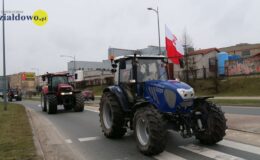Rolnicy na ulicach Działdowa – ponad 200 ciągników