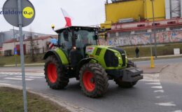 Rolnicy na ulicach Działdowa – ponad 200 ciągników