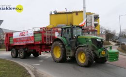 Rolnicy na ulicach Działdowa – ponad 200 ciągników