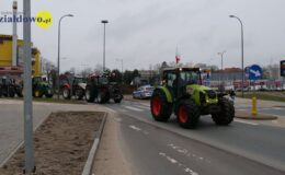 Rolnicy na ulicach Działdowa – ponad 200 ciągników
