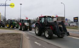 Rolnicy na ulicach Działdowa – ponad 200 ciągników